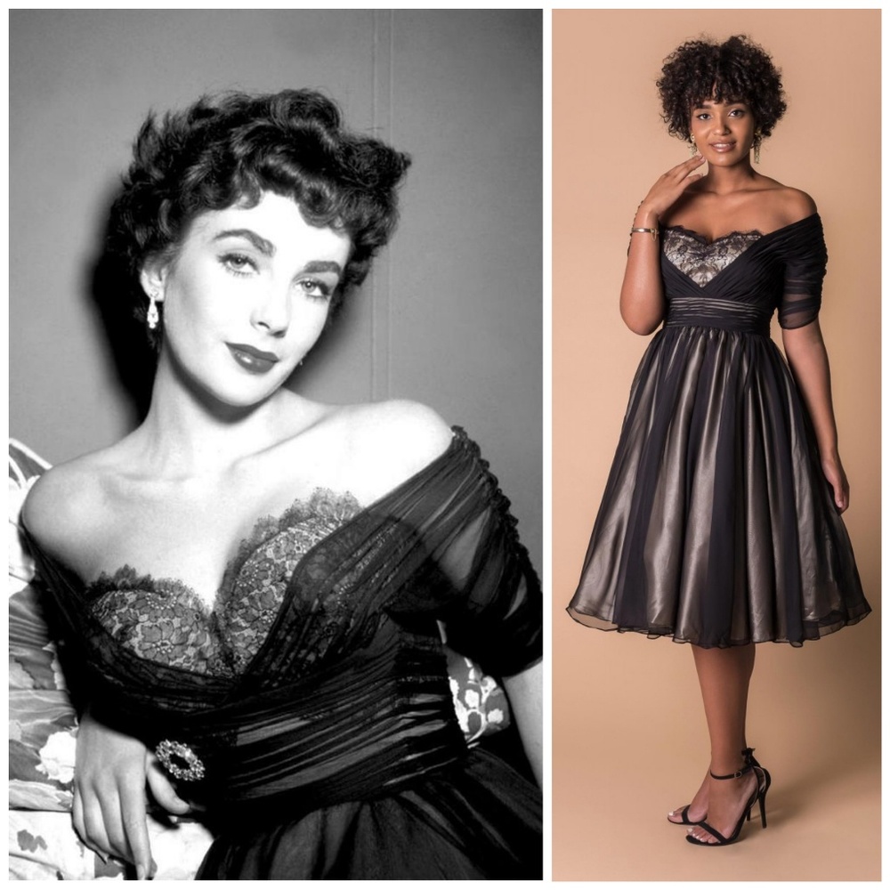 Tempest Storm by Tatyana, Elizabeth Taylor Dress